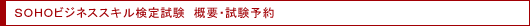 SOHO�r�W�l�X�X�L�����莎���@�T�v�E�����\��